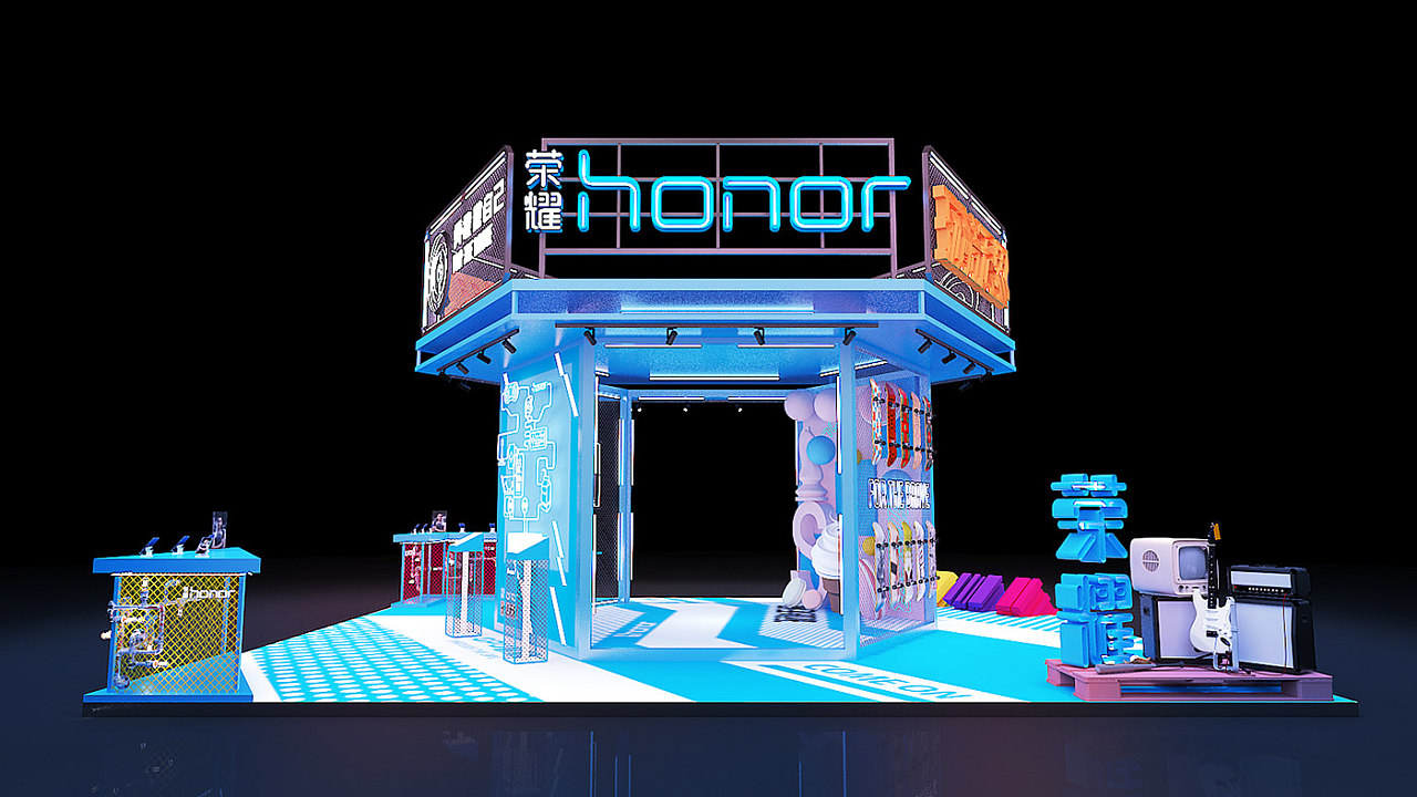 荣耀 玩酷无界主题快闪设计