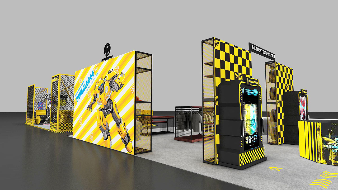 魔力风暴 大黄蜂主题快闪设计