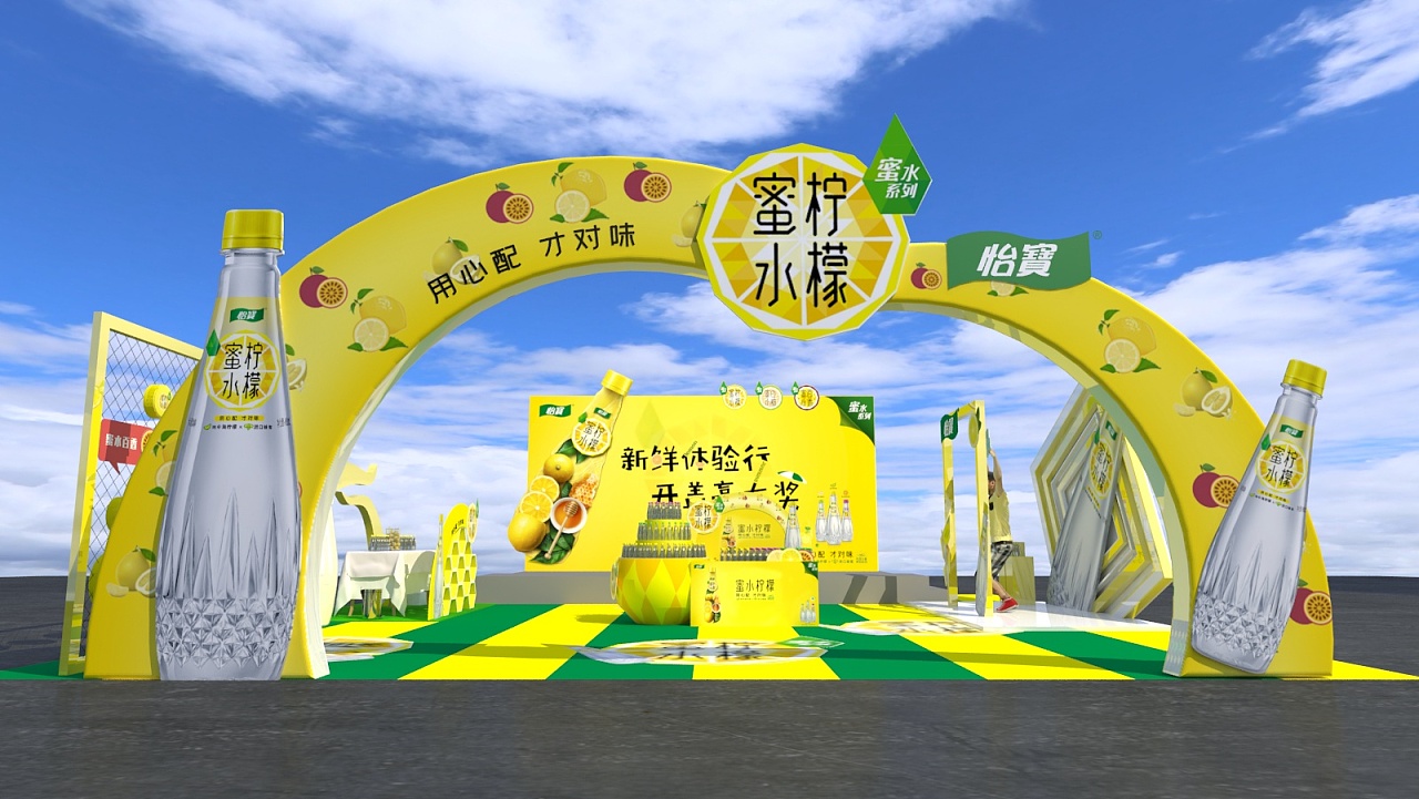 华润怡宝快闪店设计