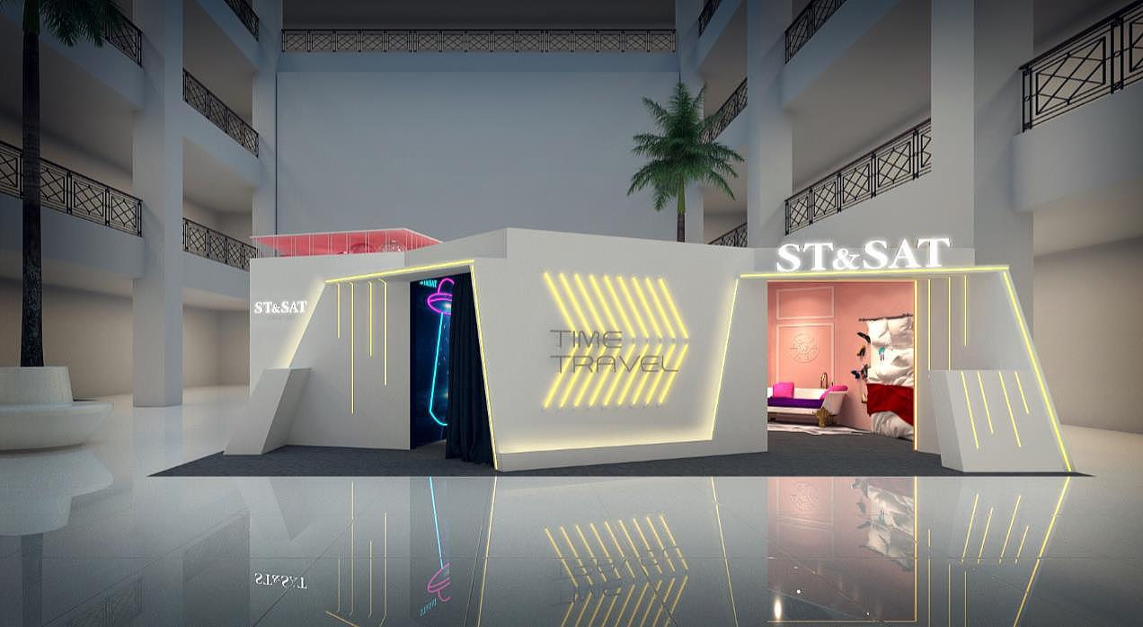 ST&SAT 星期六鞋业快闪店设计