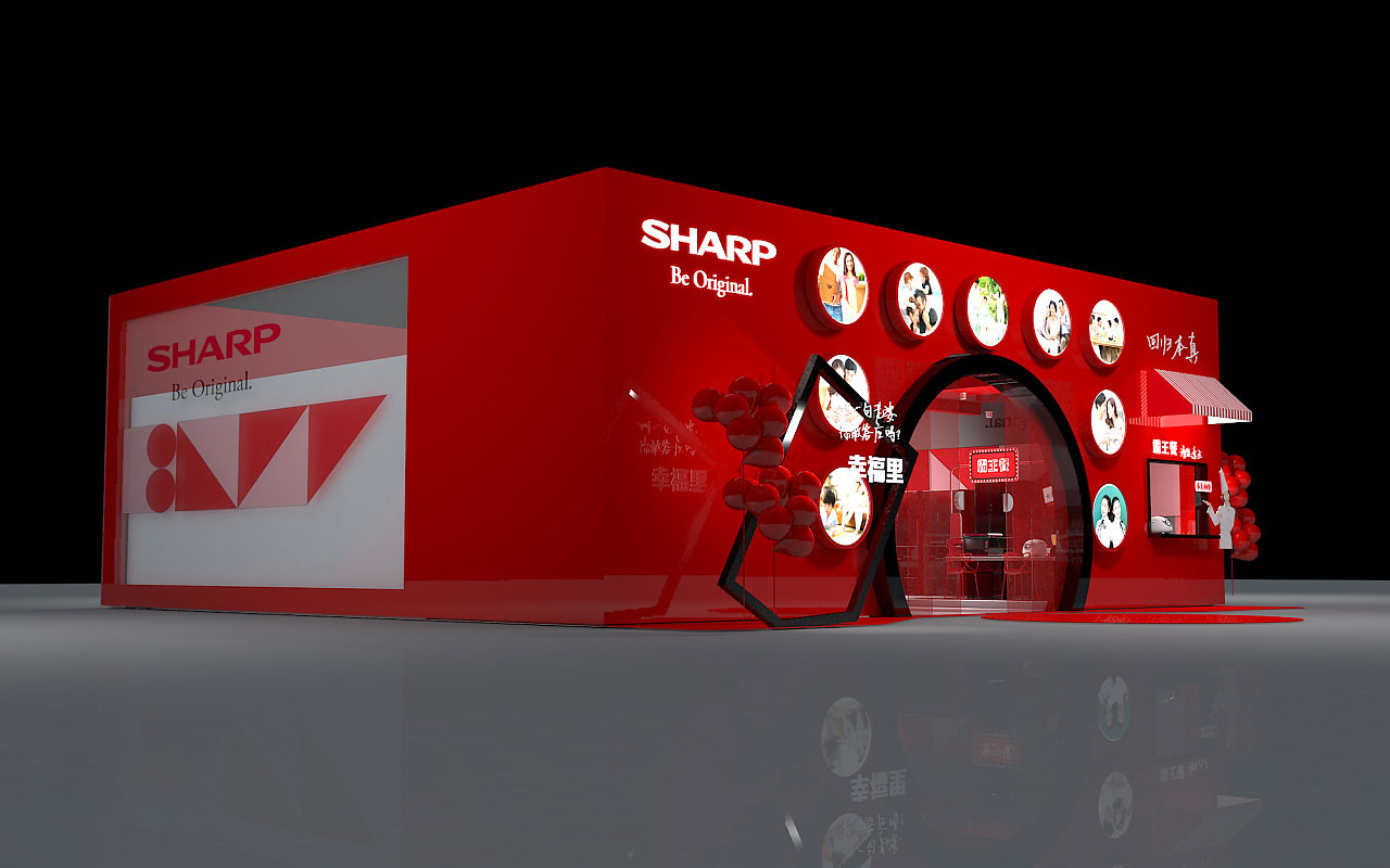 SHARP 夏普快闪店设计