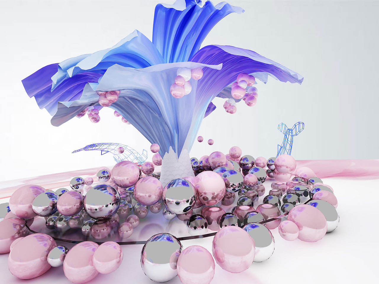 梦幻海洋创意美陈设计