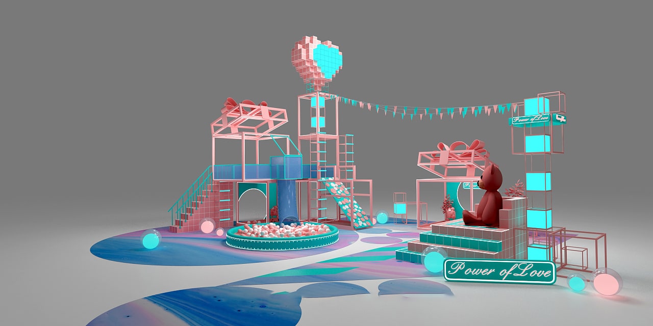 弘阳广场 商业美陈装饰设计