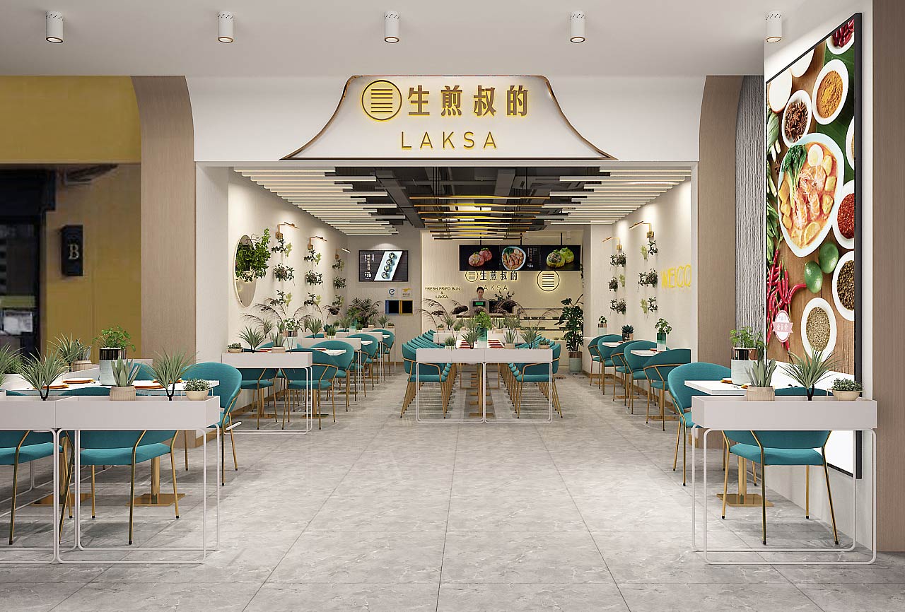 生煎叔 餐饮空间设计