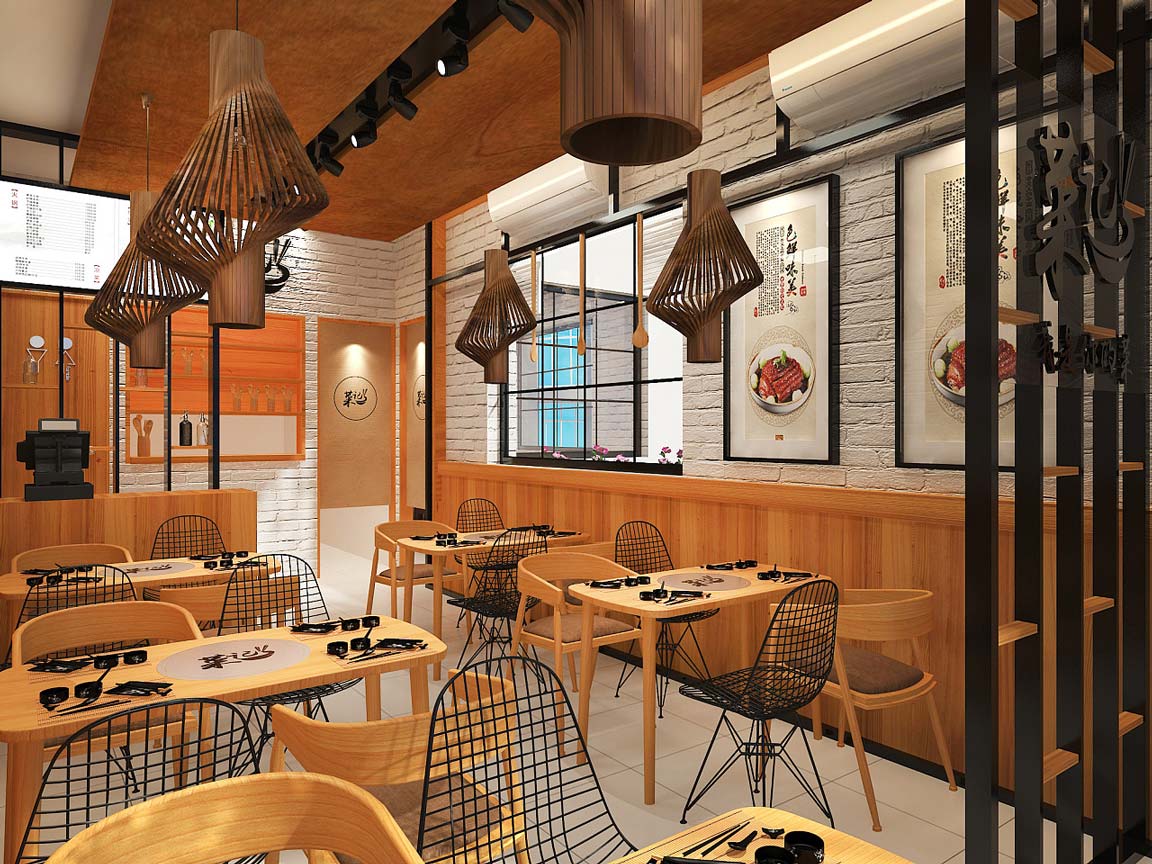 荣记 包子店铺设计