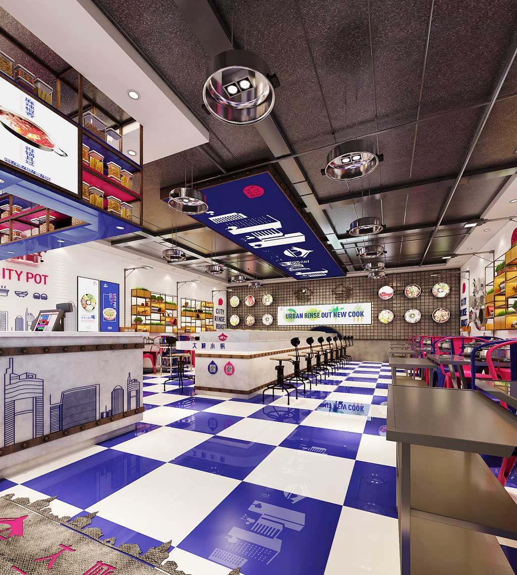 大城小锅 餐饮空间设计