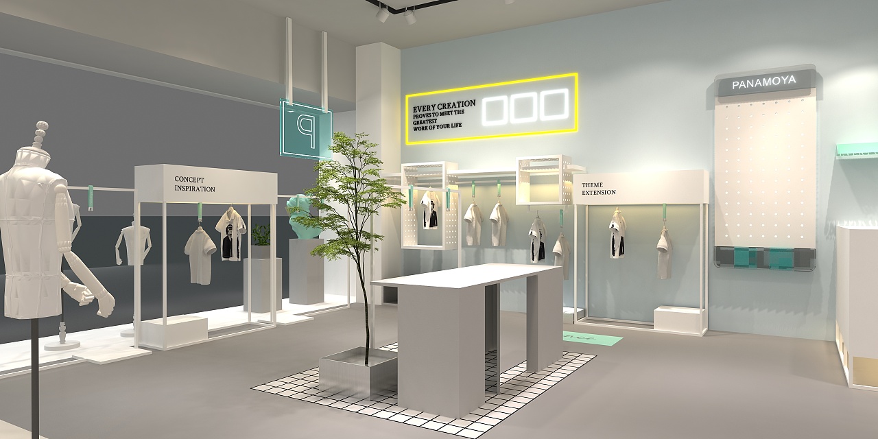 PANANMOY时尚童装 专卖店设计