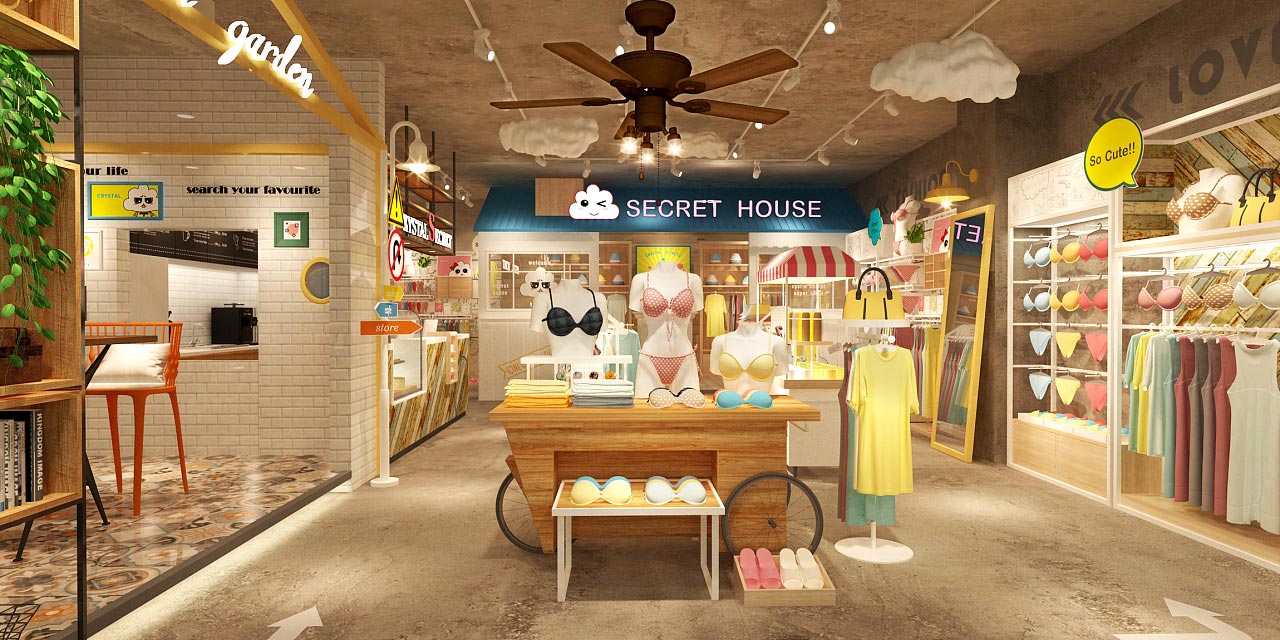 CS+ 时尚潮牌店铺设计