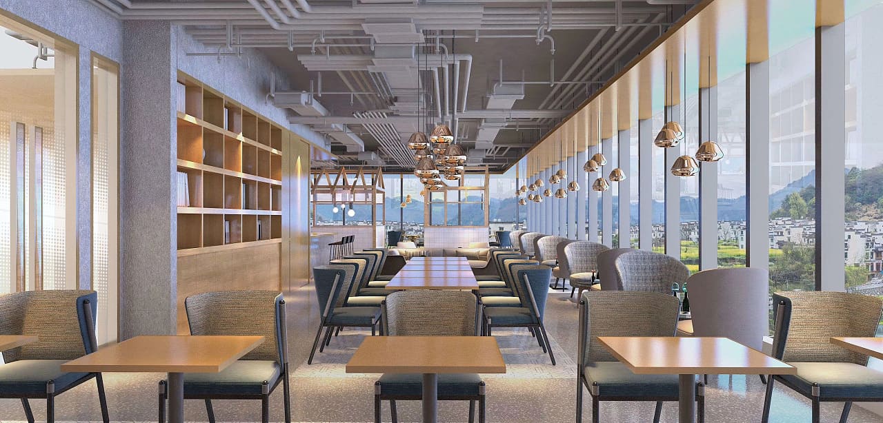 滴滴（上饶）全球话务中心 办公空间设计