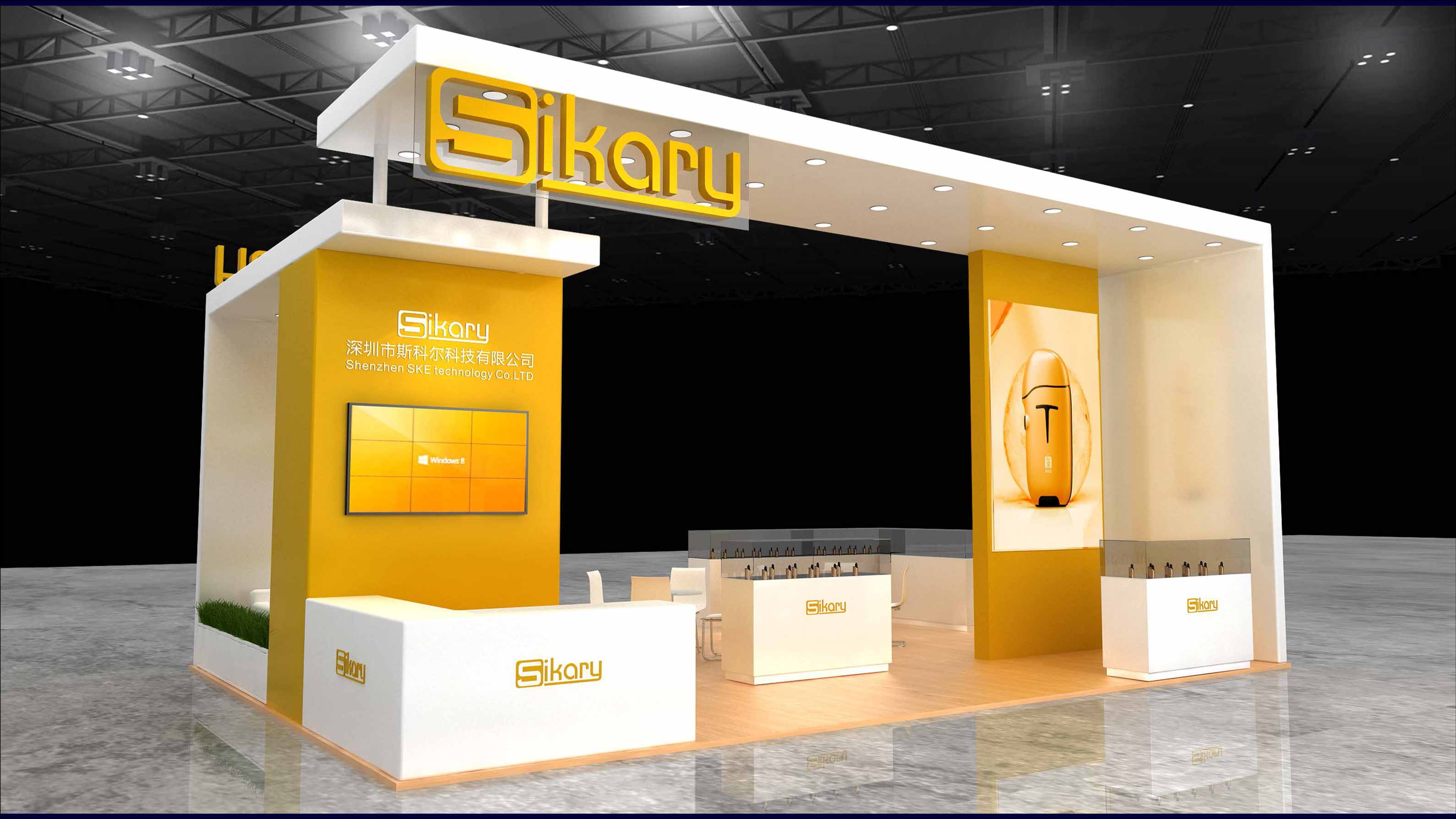 斯科尔 电子展台设计