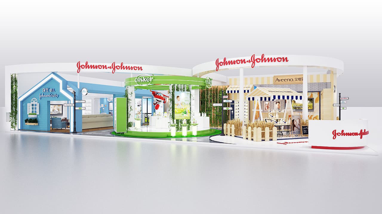 强生CBME展台设计搭建