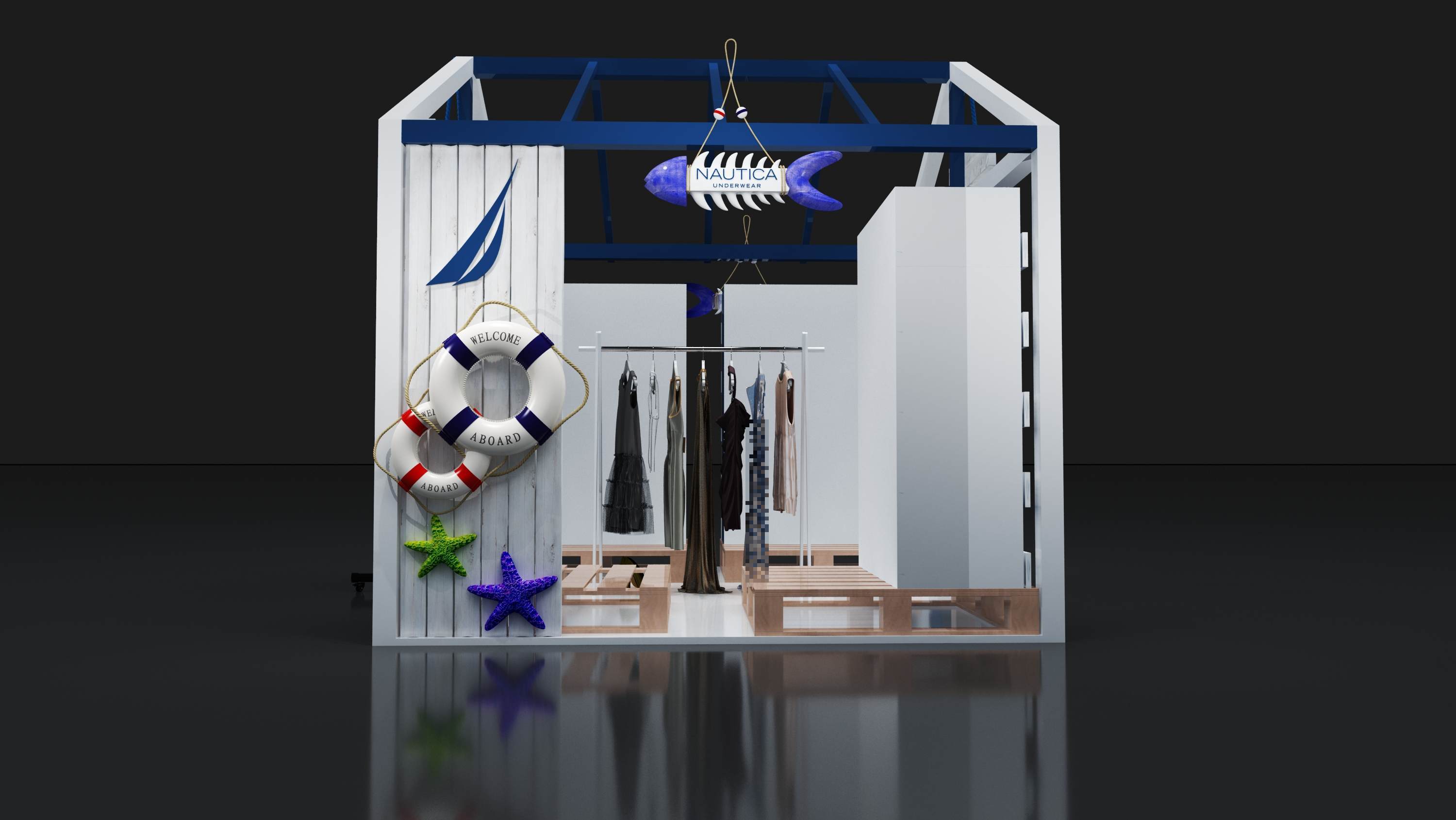 NAUTICA 服装展设计