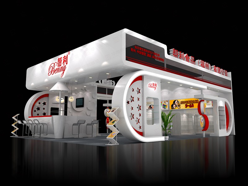 帮利 酒店用品展布置施工