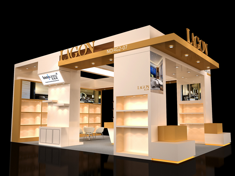 龙之湖 酒店用品展设计搭建